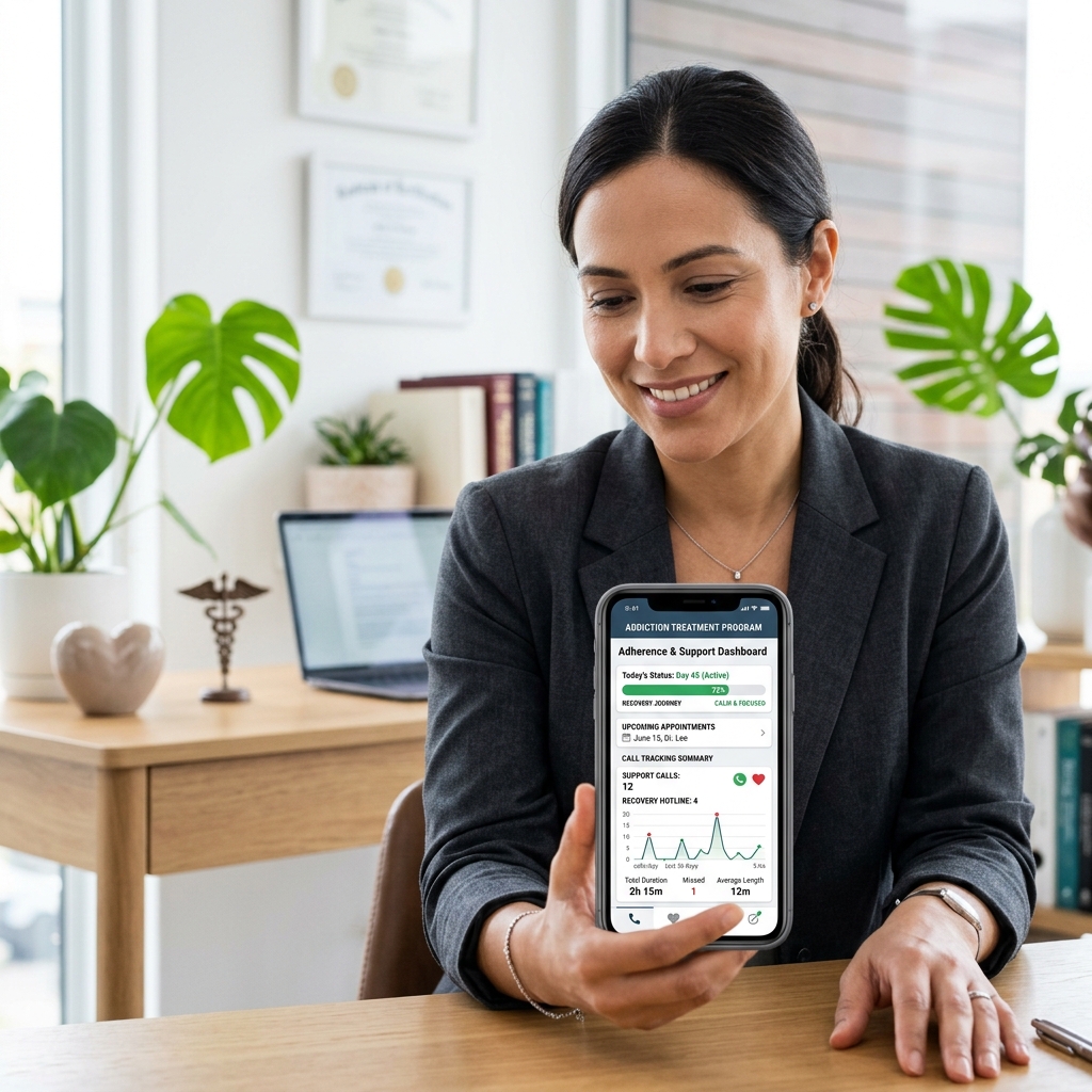 Addiction Treatment Call Tracking Hero