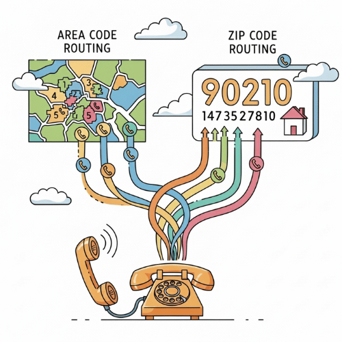 Area Code & Zip Code Routing