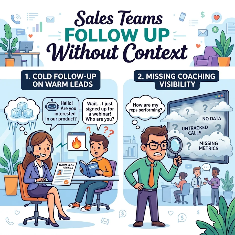 Sales Teams Follow Up Without Context