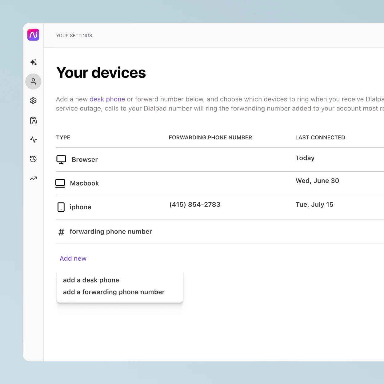 Simple Call Forwarding