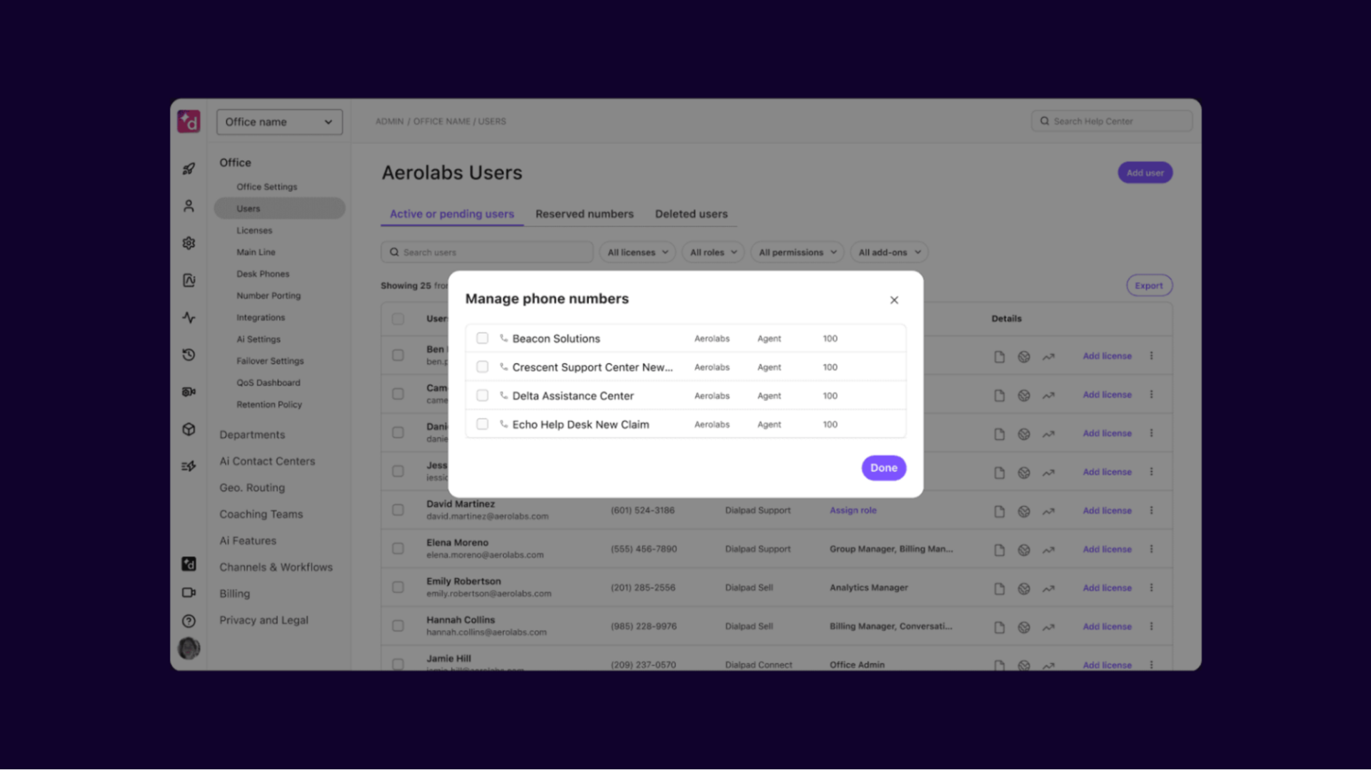 Contact Syncing