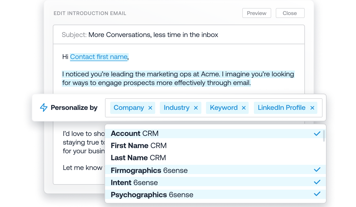 Email Engagement Sync