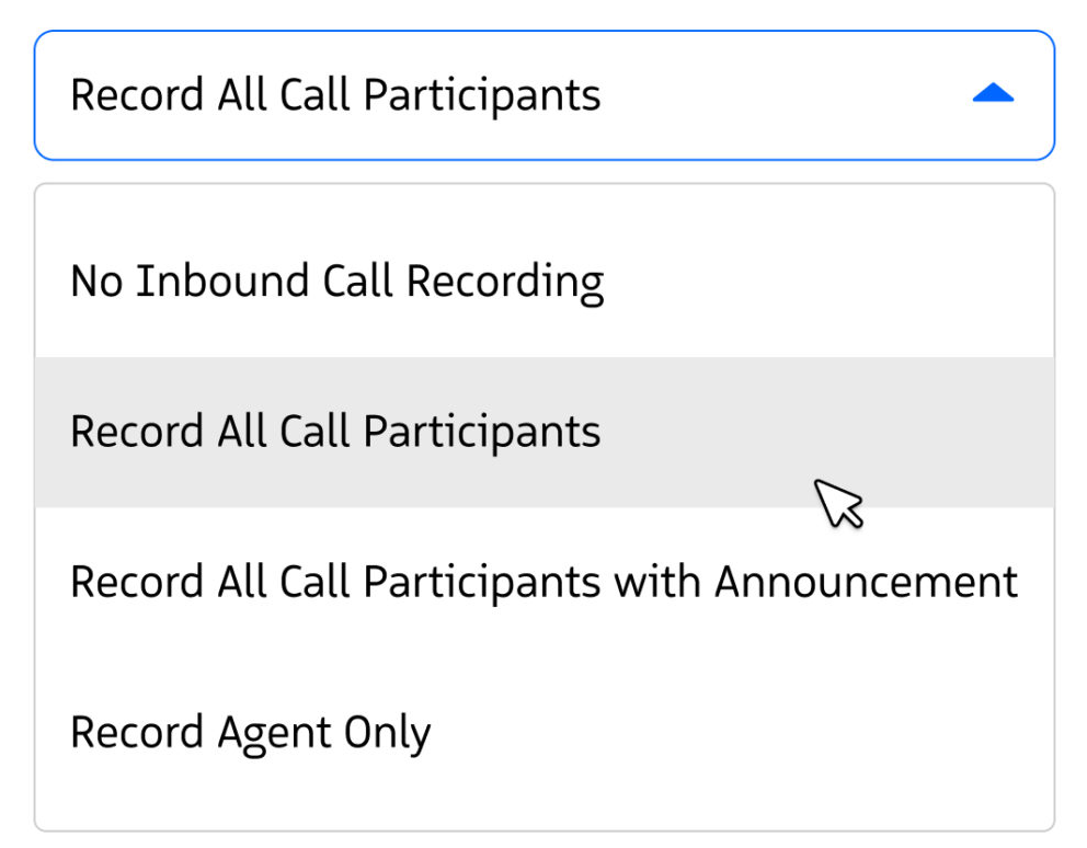 store call recordings