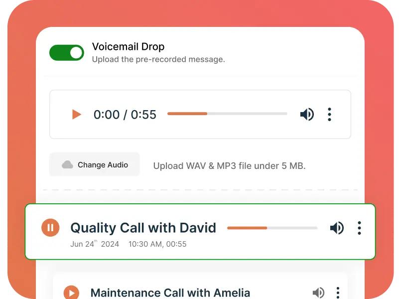 Voicemail Greeting