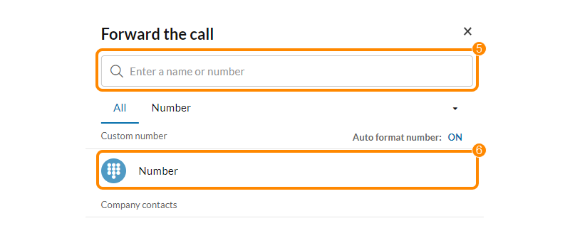 Call forwarding