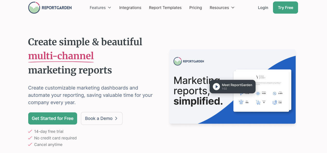 ReportGarden website