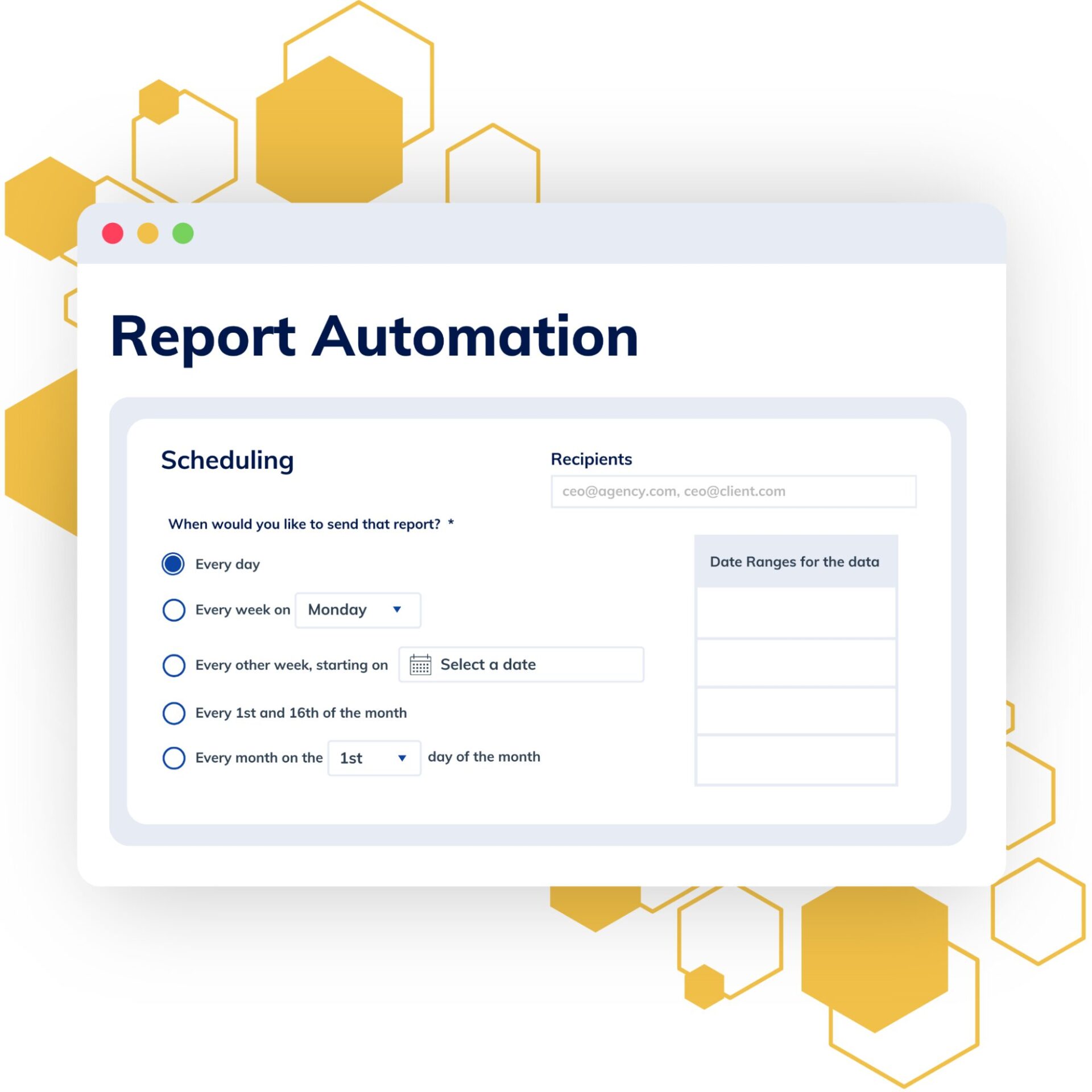 Report Scheduling