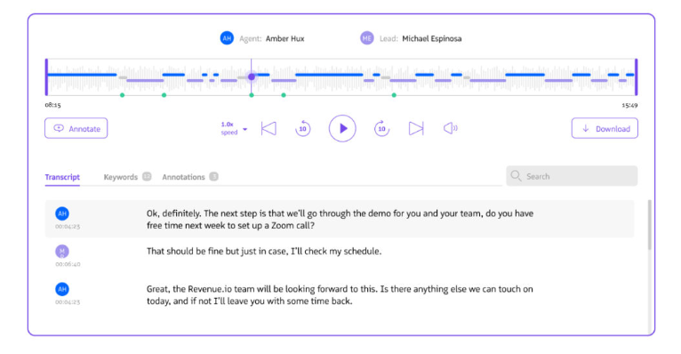 Call Recording & Transcription