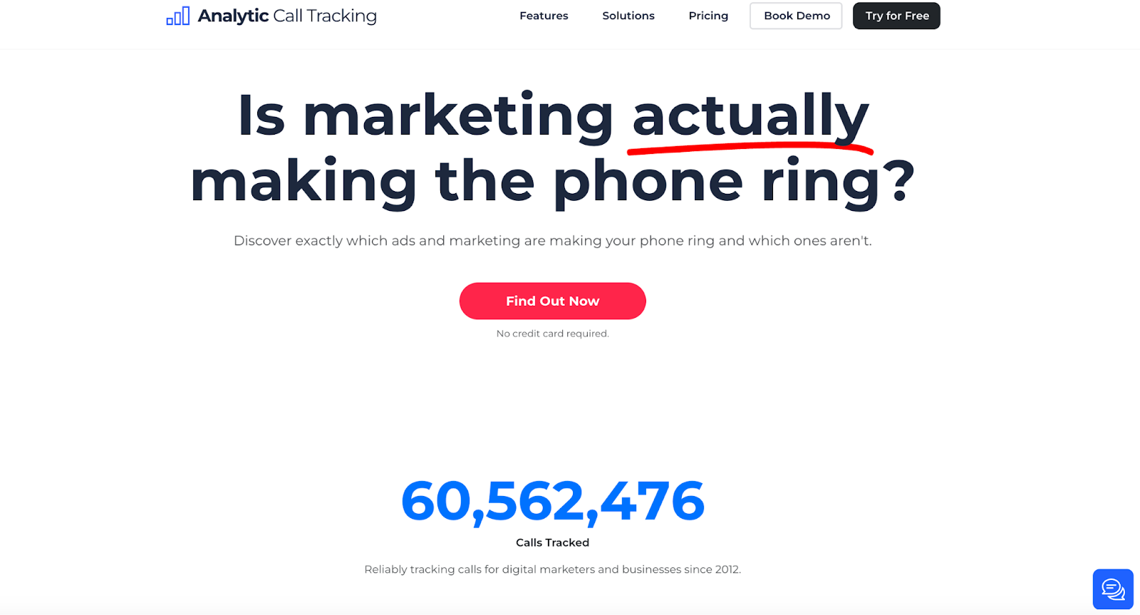 Analytic Call Tracking