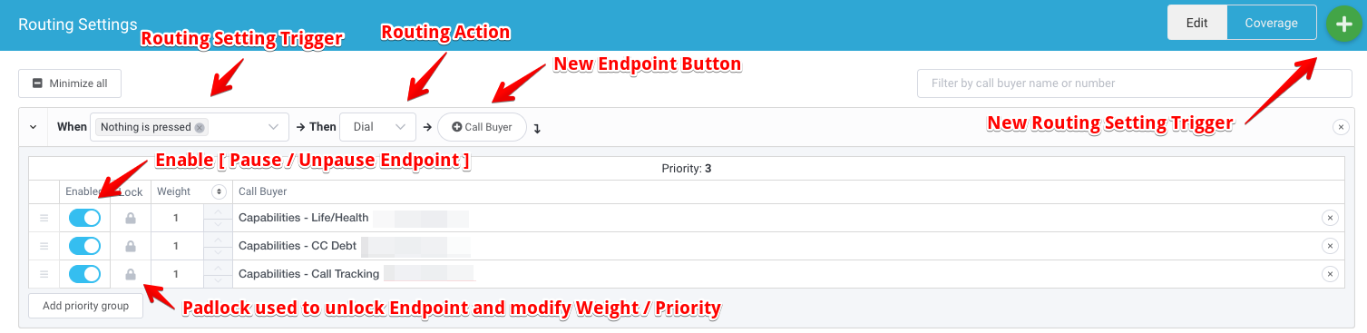 Retreaver Call Routing