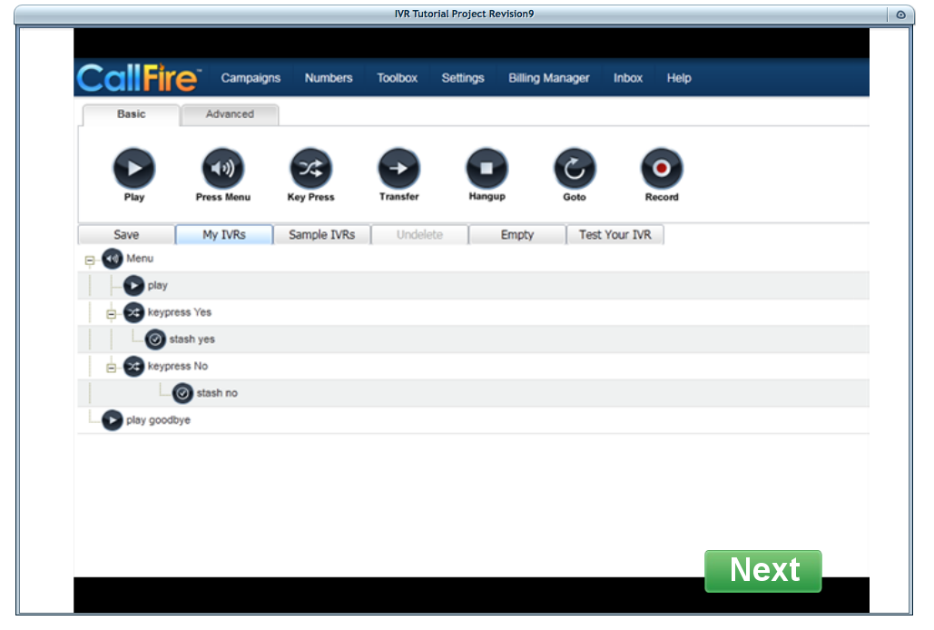 Interactive Voice Response