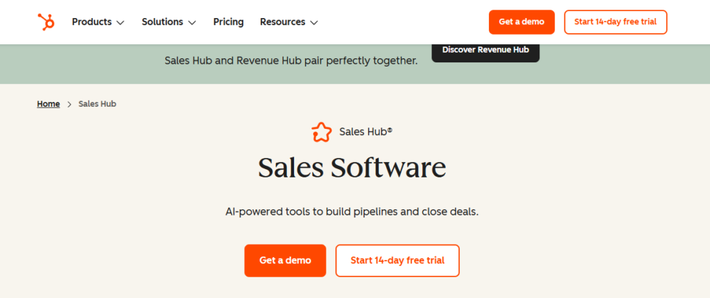 HubSpot Sales Hub