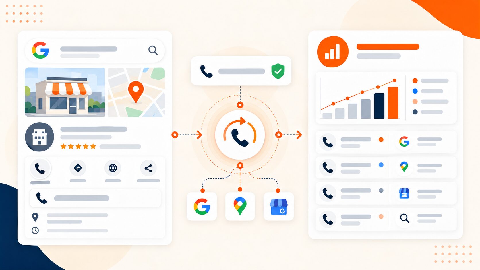 Google Business Profile Call Tracking without losing your existing number